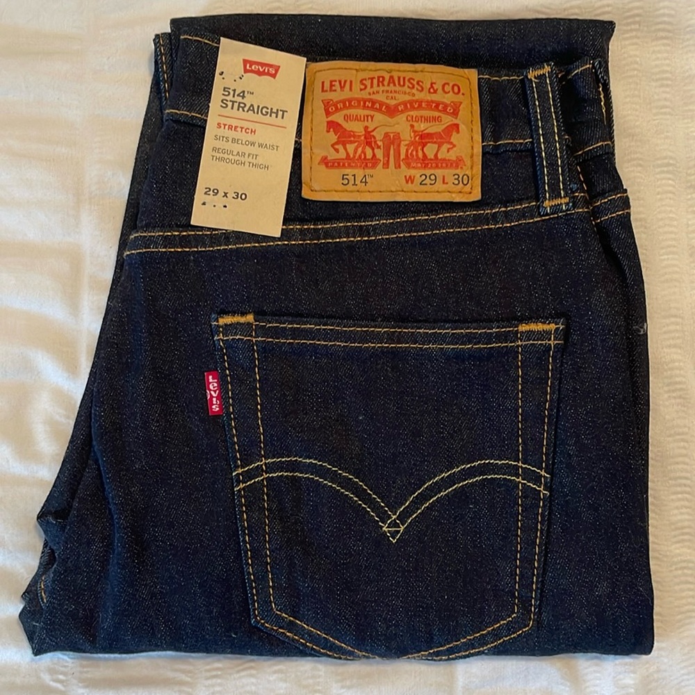 Men’s Levi’s 514 Blue Jeans